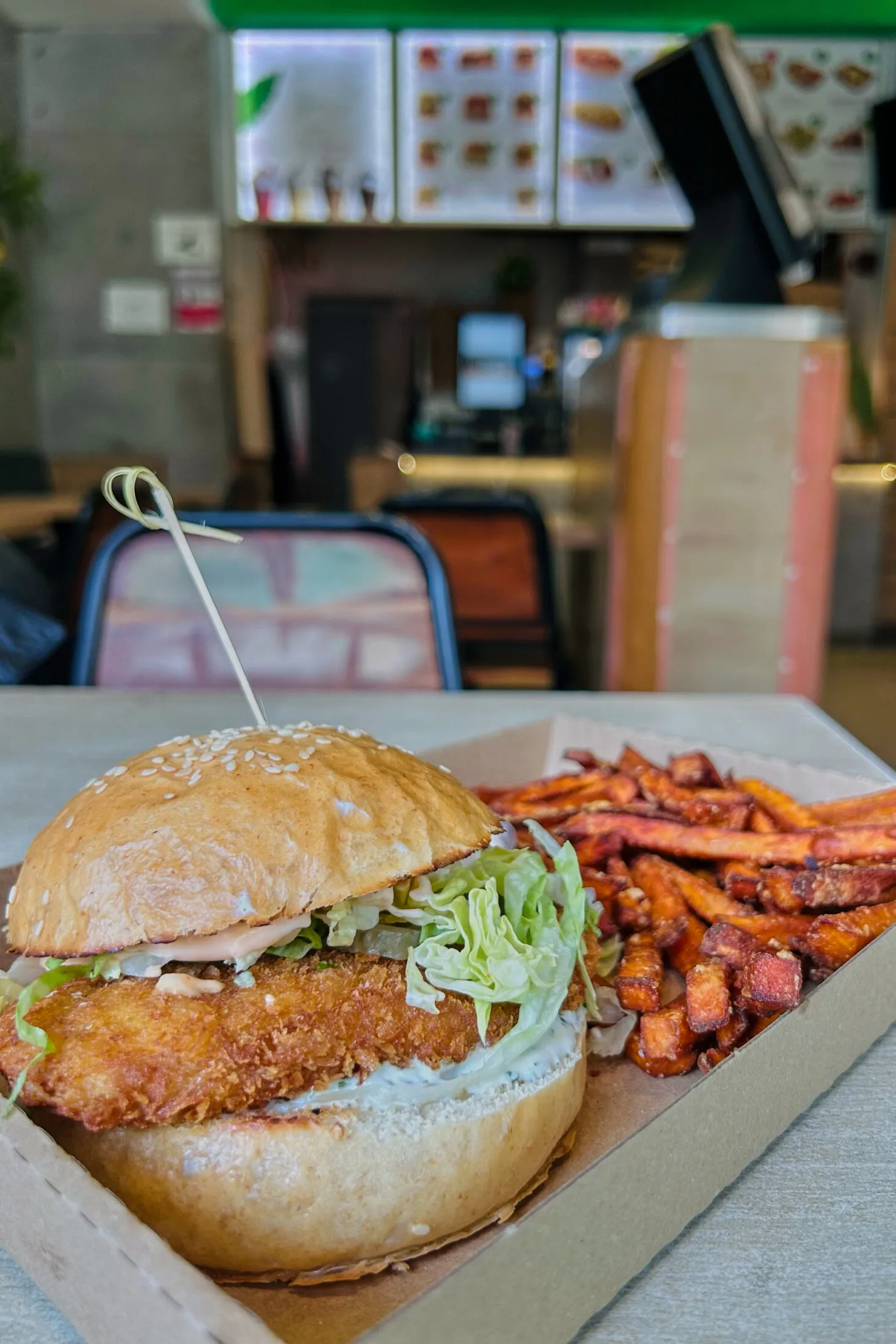 Vegan Love hamburger