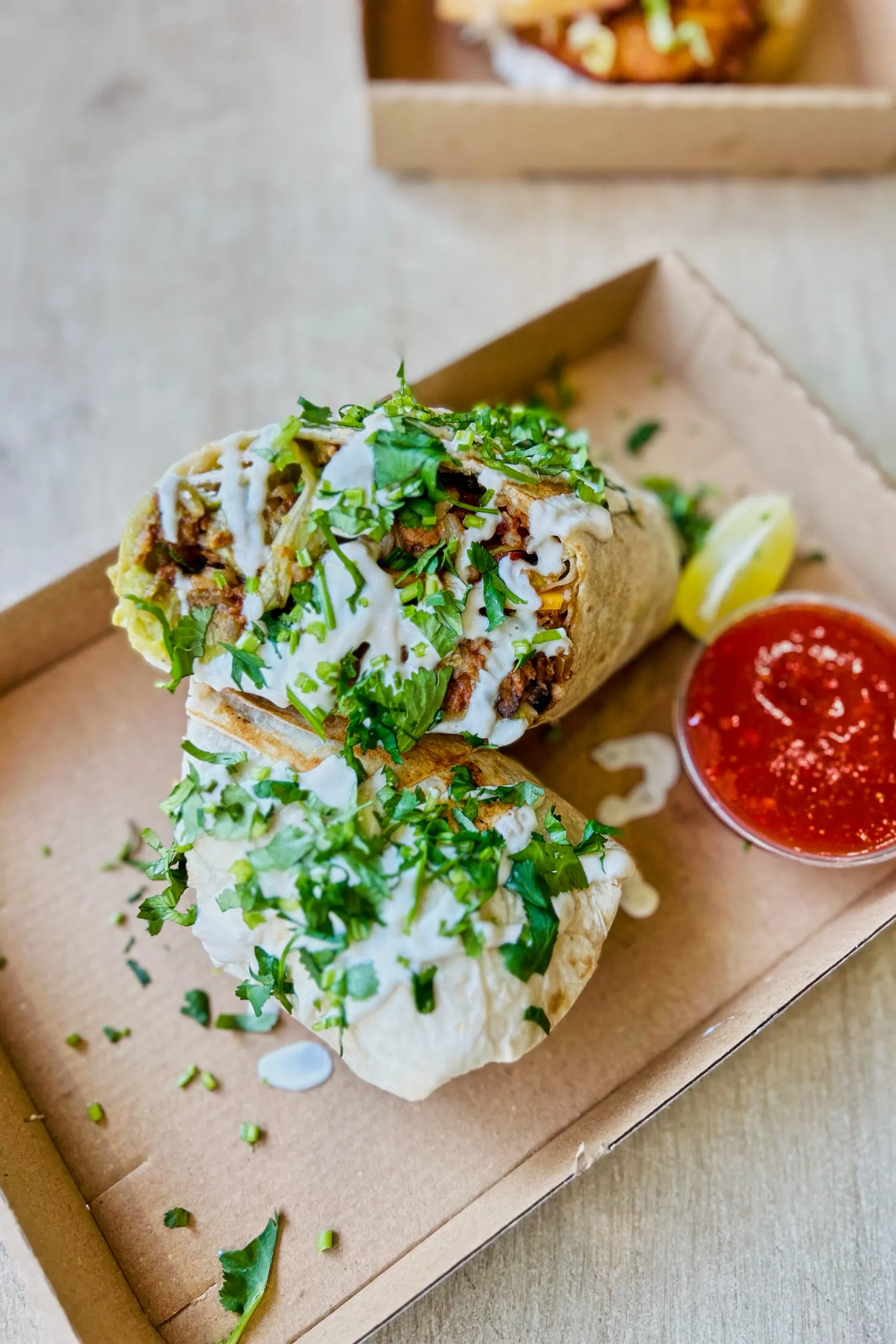 Vegan Love burrito