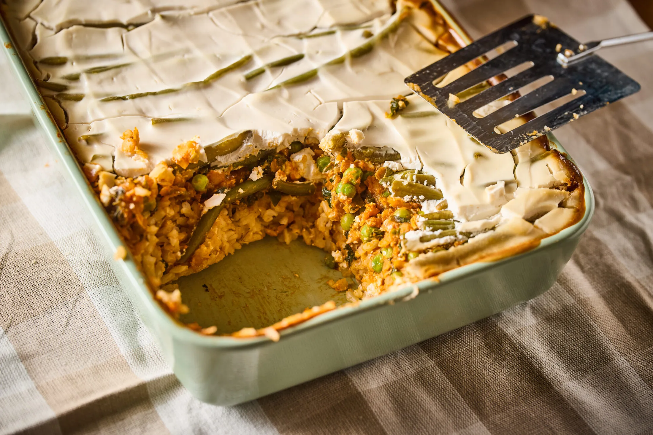 Vegán rakott zöldség recept
