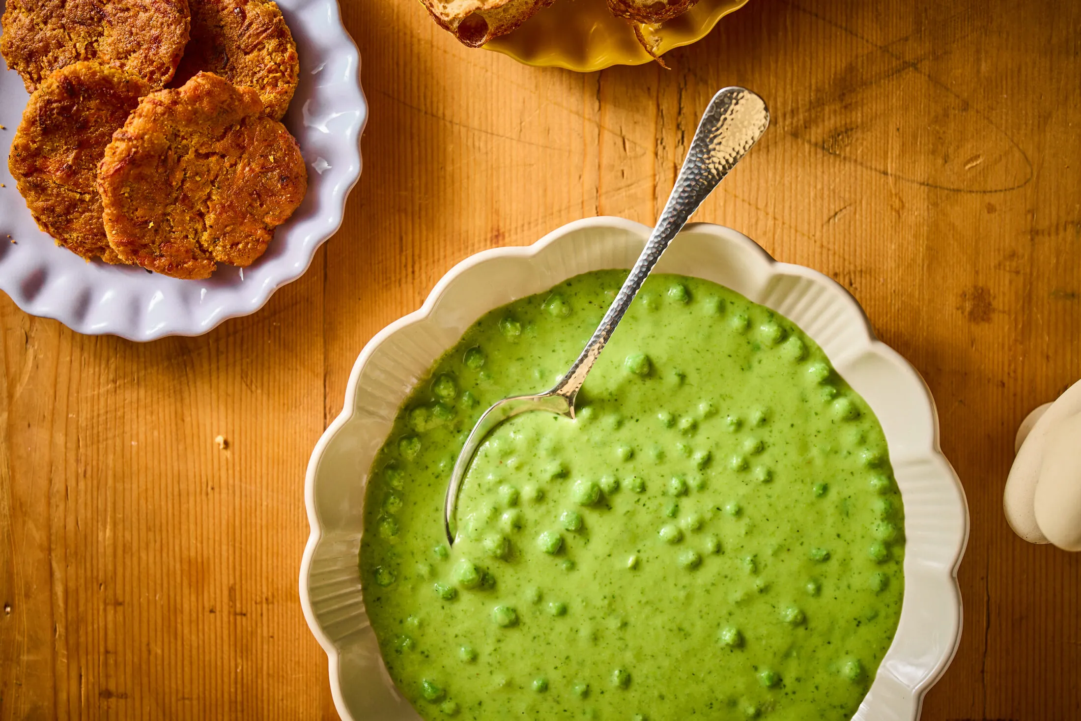 Vegán zöldborsófőzelék recept