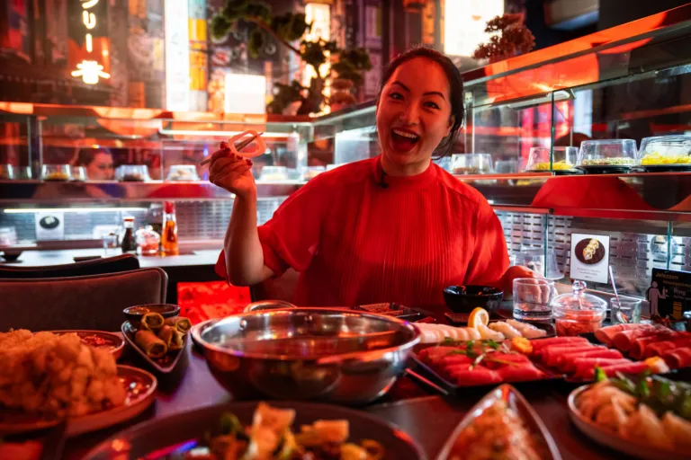 What’s Running Soup–Sushi–Hotpot Restaurant