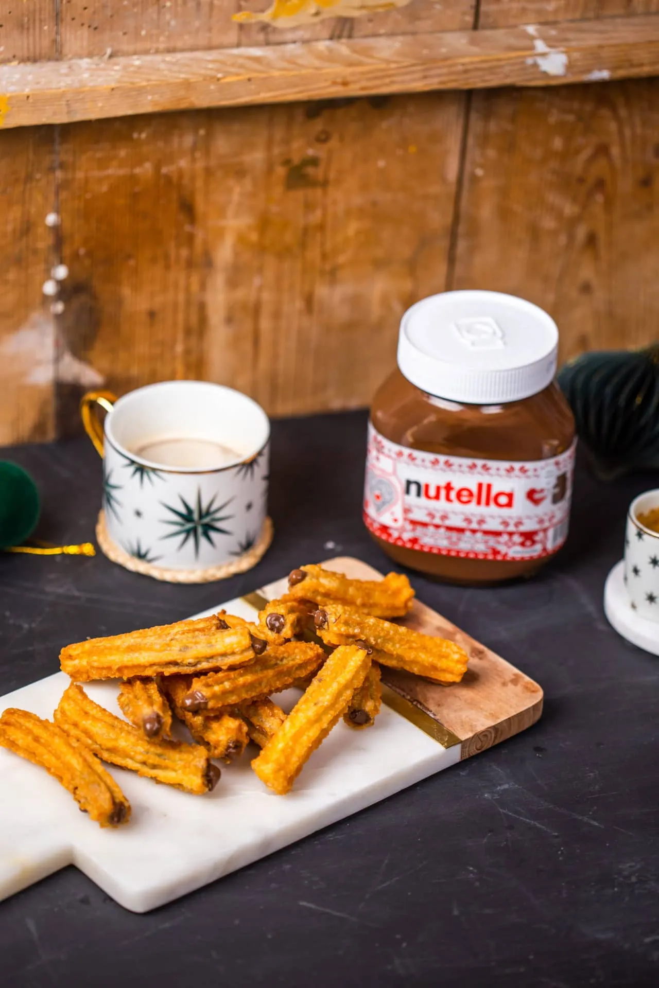 NUTELLA®-val töltött churros
