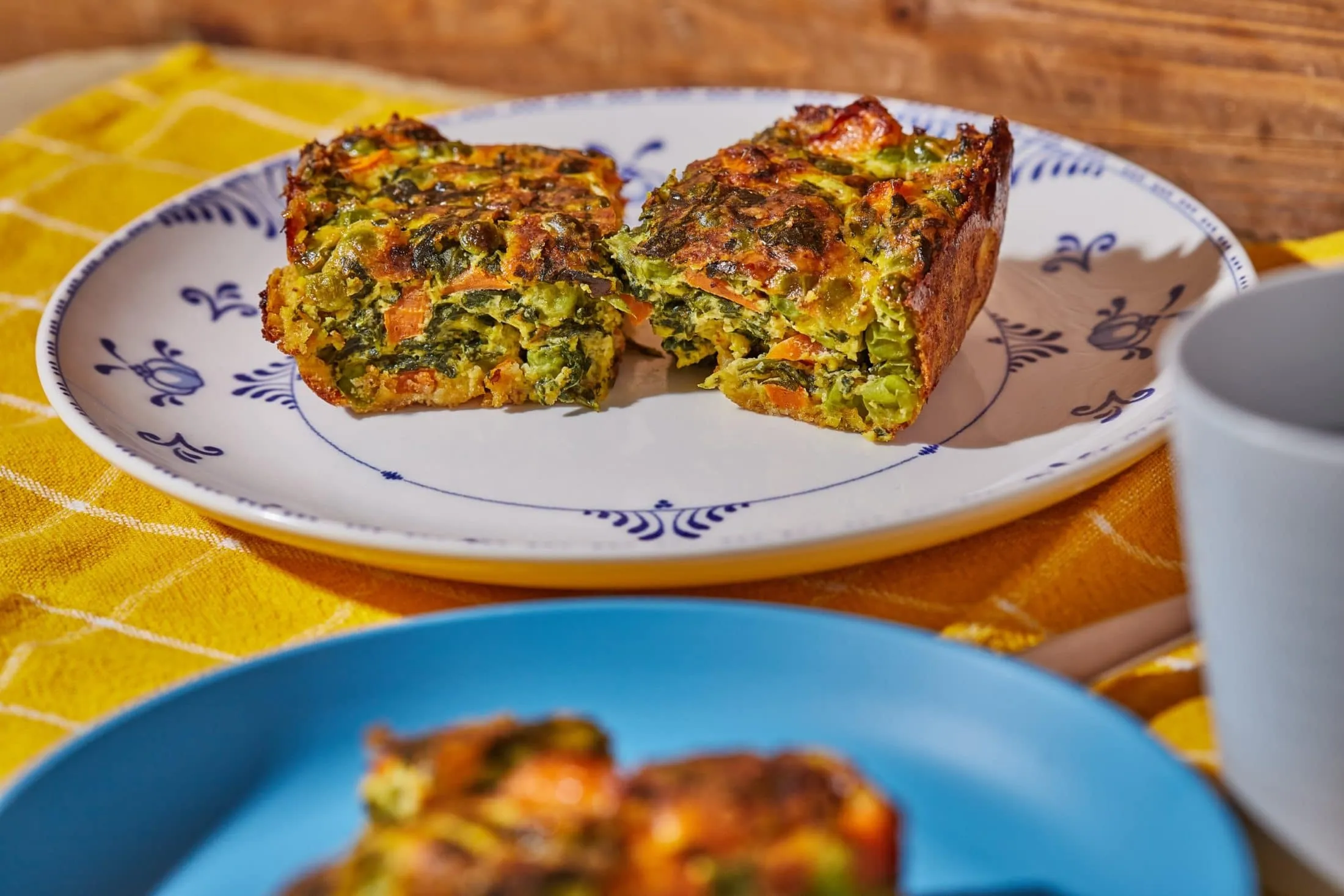 Zöldséges frittata