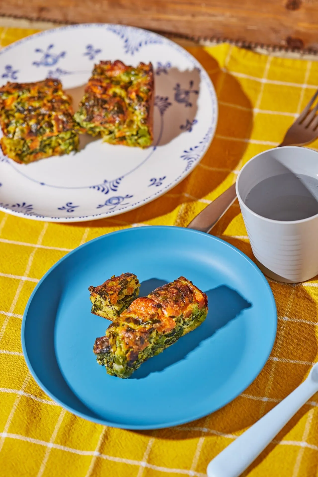 Zöldséges frittata